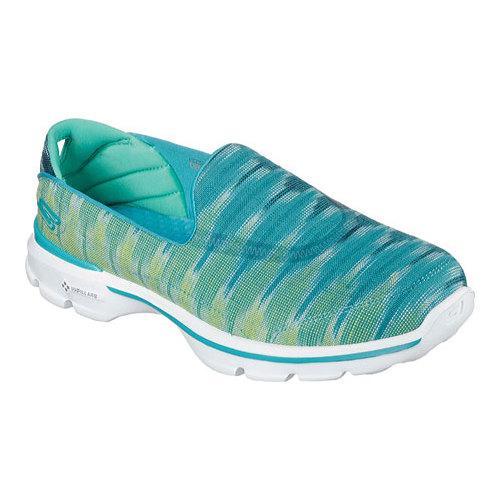 Women's Skechers GOwalk 3 Ikat Slip On Teal - Free Shipping Today ...