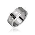 Roman Numerals 316L Stainless Steel Ring