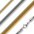 Mesh Chain Necklaces 316L Stainless Steel - 20 inches