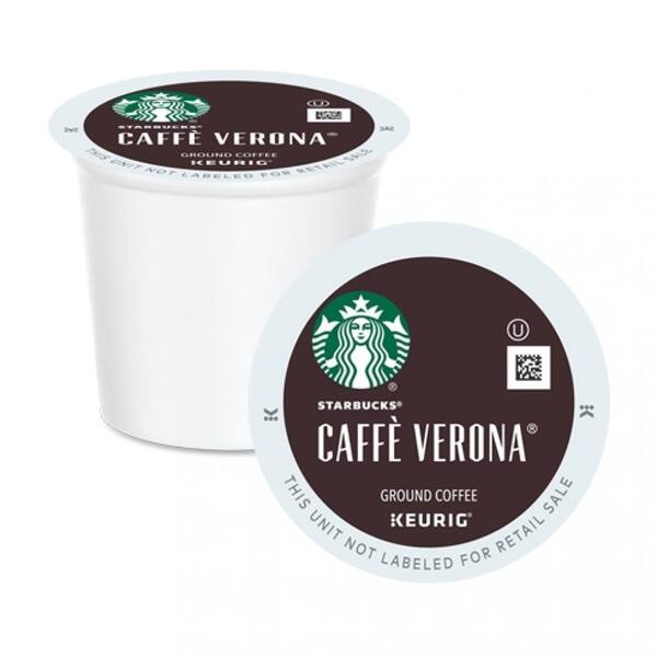Starbucks Caffe Verona Coffee KCup Portion Pack for Keurig Brewers