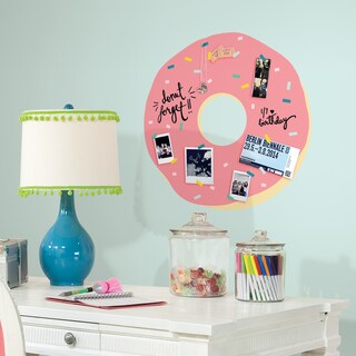 Roommates Doughnut with Sprinkles Peel and Stick Giant Wall Decal