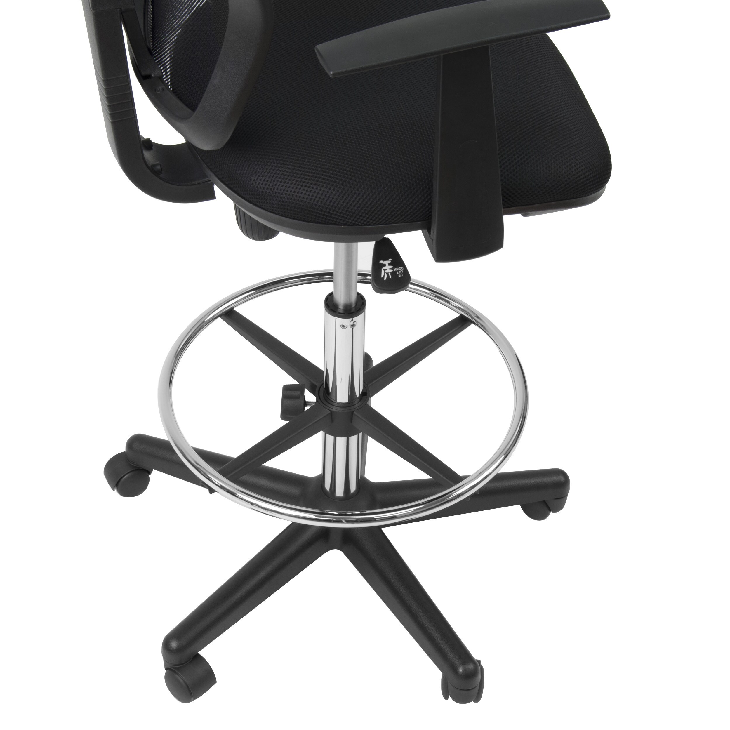 Black Studio Designs Riviera Drafting Chair Office Furniture