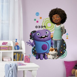 Roommates Home Burst Peel and Stick Giant Wall Decal