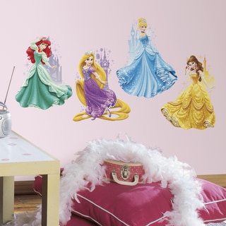 Roommates Disney Princess Castles Peel and Stick Giant Wall Decal