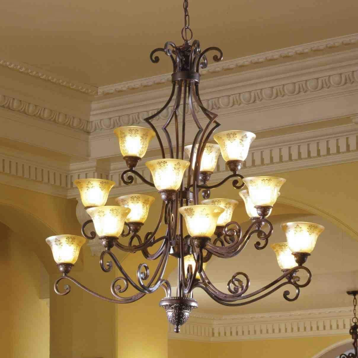 15 light chandelier