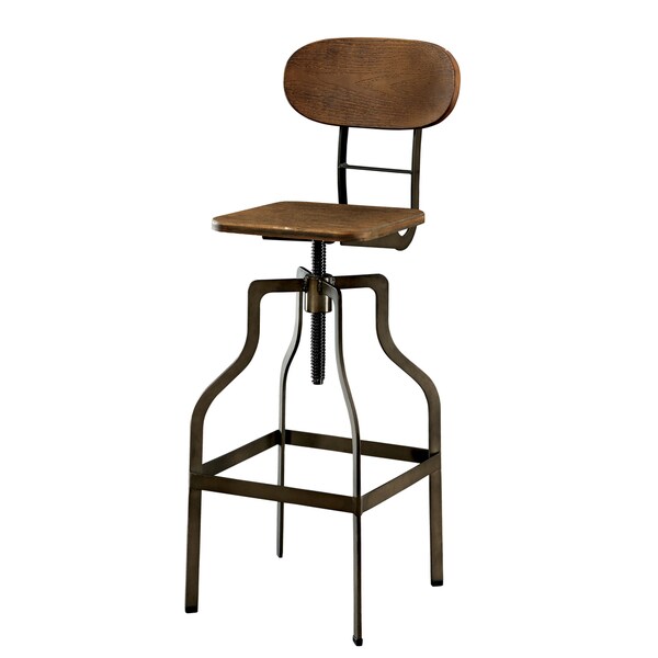 Swivel Bar Chair furniture of america damien industrial swivel bar chair - free Swivel Bar Chair furniture of america damien industrial swivel bar chair - free