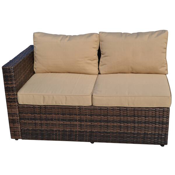 Shop The Hom Ventana 4 Piece Outdoor Wicker Lounge Set Free