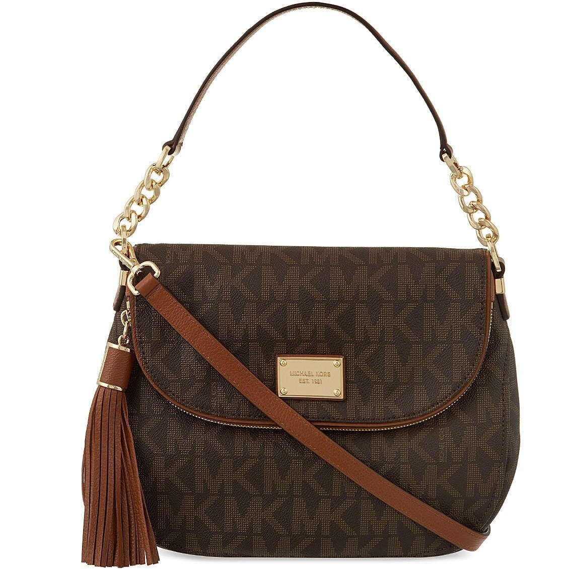 michael kors tassel bag