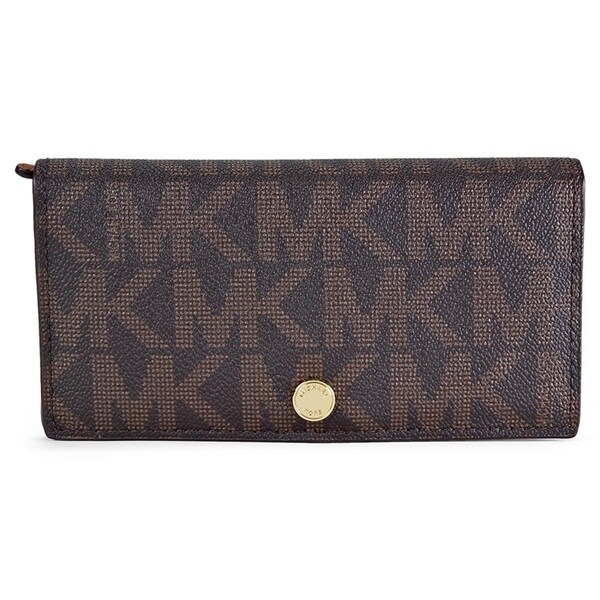 michael michael kors saffiano leather slim wallet