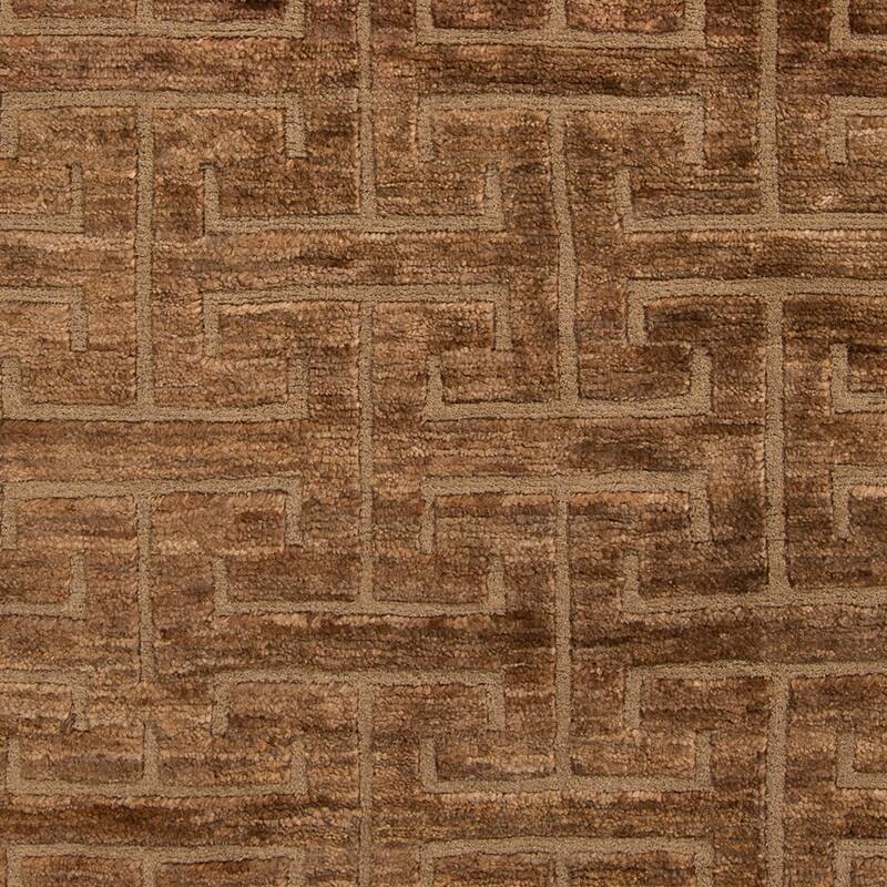 HandKnotted Max well Geometric Pattern Jute Area Rug Bed Bath