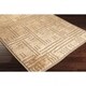 preview thumbnail 5 of 7, Hand-Knotted Maurice Geometric Pattern Jute Area Rug - 8' x 11'
