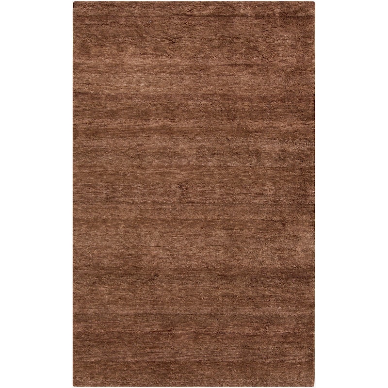 Hand-Woven Tanner Solid Pattern Cotton Area Rug