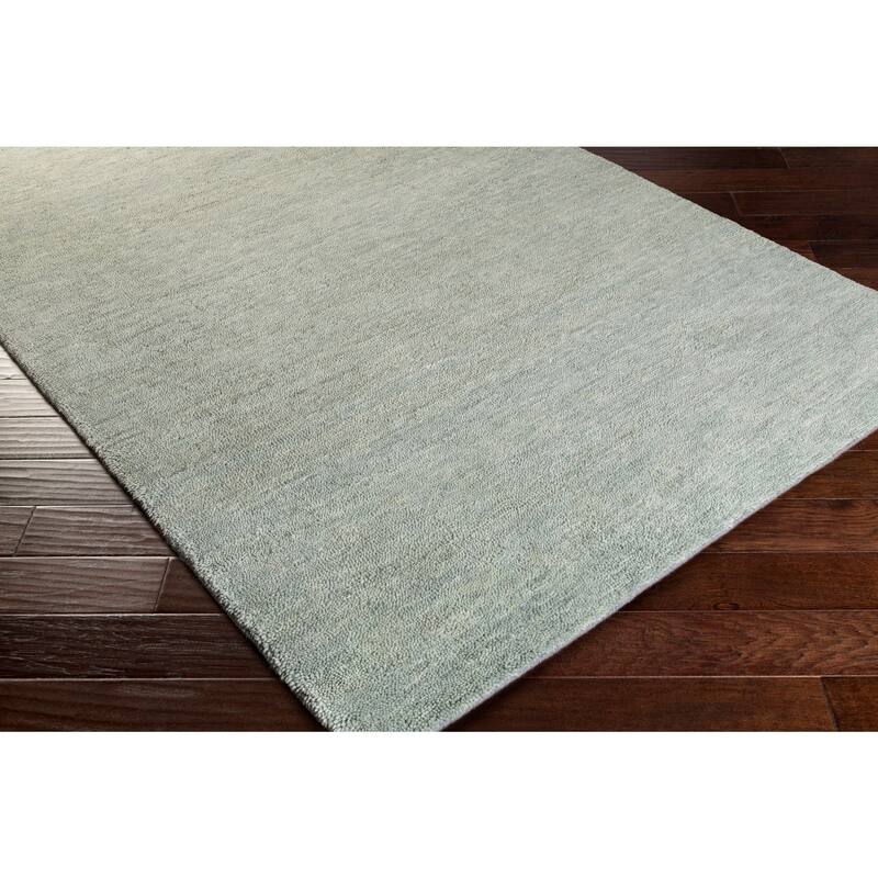 Hand-Woven Tanner Solid Pattern Cotton Area Rug