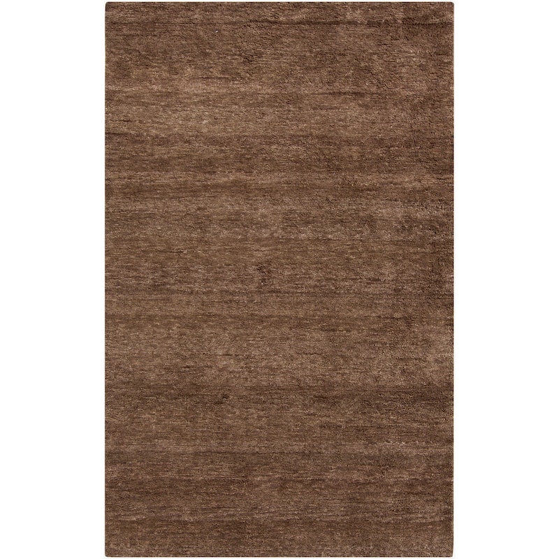 Hand-Woven Tanner Solid Pattern Cotton Area Rug