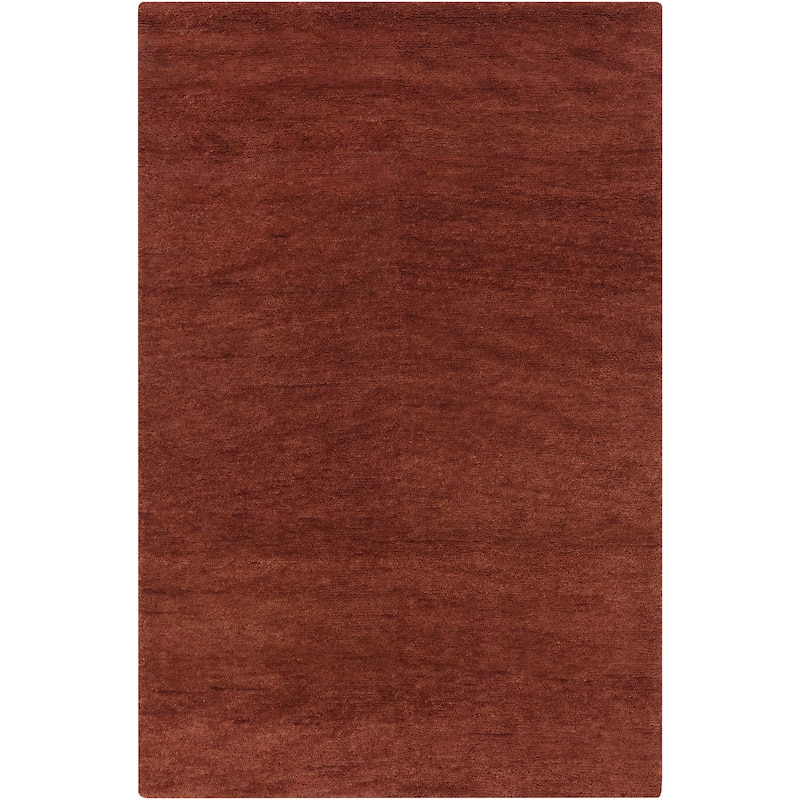 Hand-Woven Tanner Solid Pattern Cotton Area Rug
