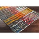 preview thumbnail 4 of 4, Hand-Knotted Demarcus Stripe Pattern Cotton Area Rug - 2' x 3' - 2' x 3'