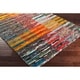 preview thumbnail 6 of 4, Hand-Knotted Demarcus Stripe Pattern Cotton Area Rug - 2' x 3' - 2' x 3'