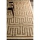 preview thumbnail 19 of 24, Hand-Woven Gilberto Geometric Pattern Jute Area Rug