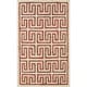preview thumbnail 5 of 24, Hand-Woven Gilberto Geometric Pattern Jute Area Rug Red - 2' x 3'