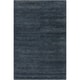 preview thumbnail 6 of 26, Hand-Woven Tanner Solid Pattern Cotton Area Rug Dark Green - 2' x 3'
