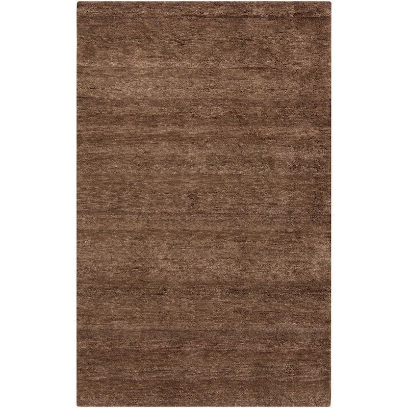 Hand-Woven Tanner Solid Pattern Cotton Area Rug