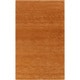 preview thumbnail 3 of 26, Hand-Woven Tanner Solid Pattern Cotton Area Rug Orange - 2' x 3'