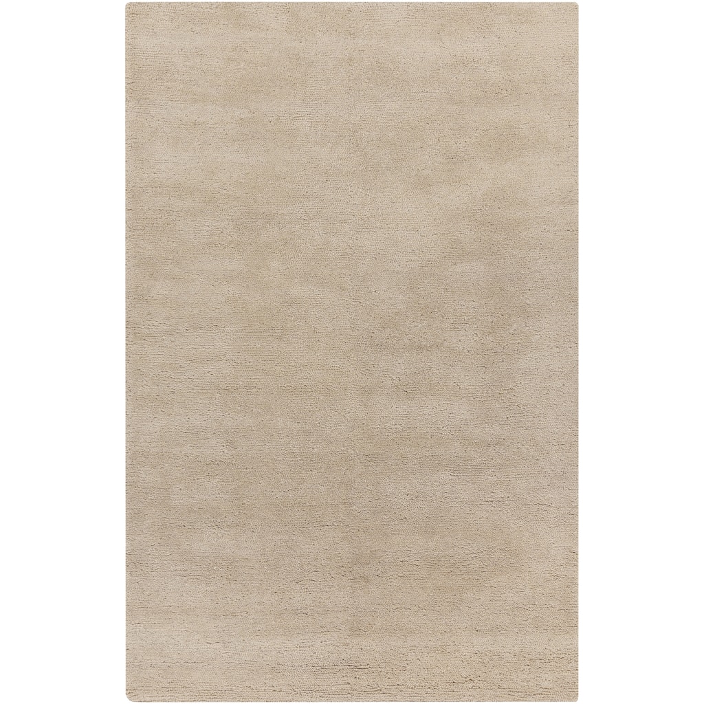 Hand-woven Tanner Solid Pattern Cotton/ Wool Area Rug
