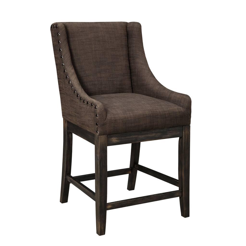 Signature Design by Ashley Moriann 24-inch Upholstered Barstool (Set of 2)