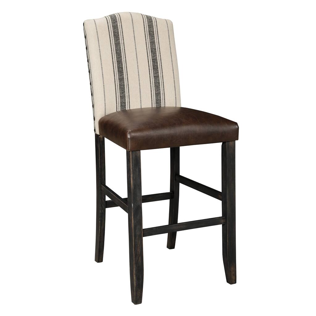 Signature Design by Ashley Moriann 30-inch Upholstered Barstool (Set of 2)