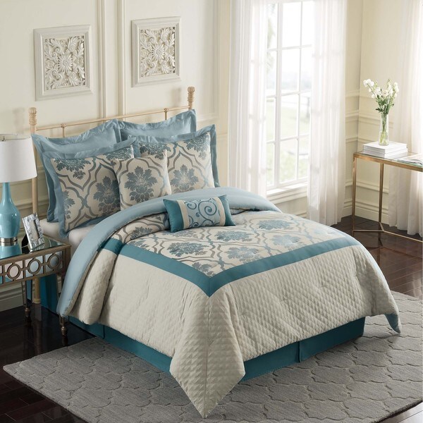 Naples 8-piece Fashion Bedding Set - Overstock - 9912902