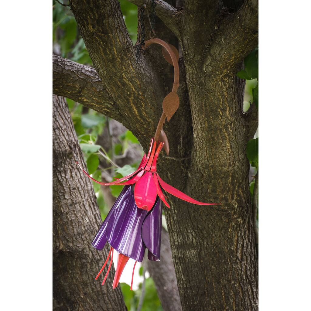 Fuchsia Hummingbird Feeder