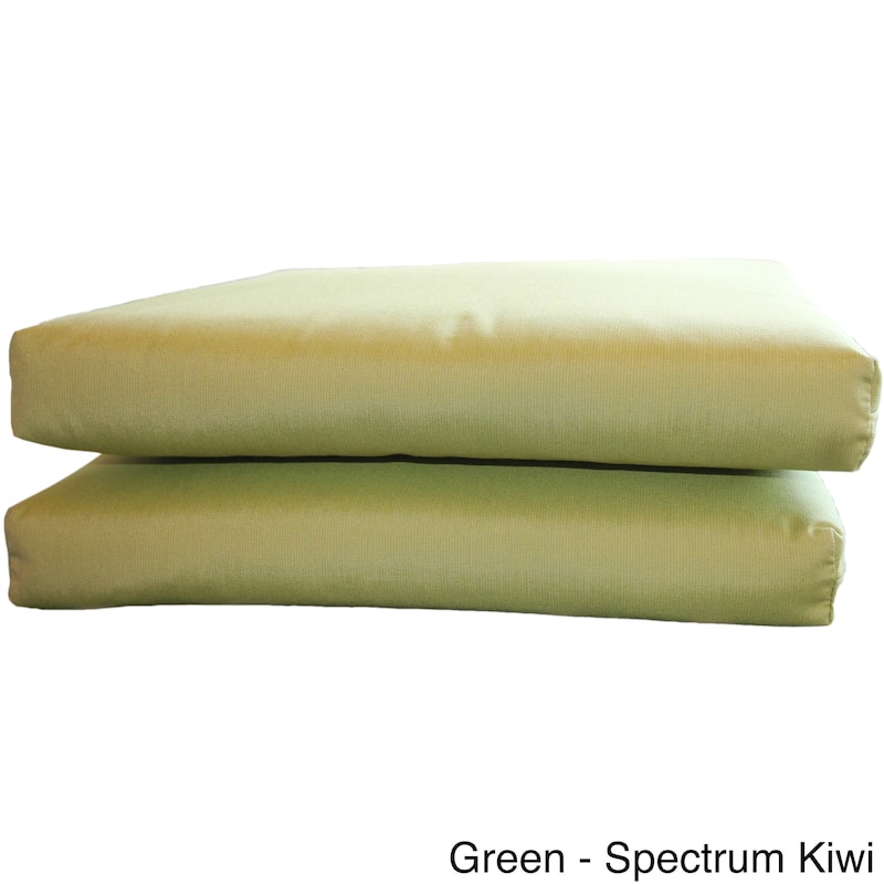 Sunbrella Designer KnifeEdge Seat Cushions (Set of 2)