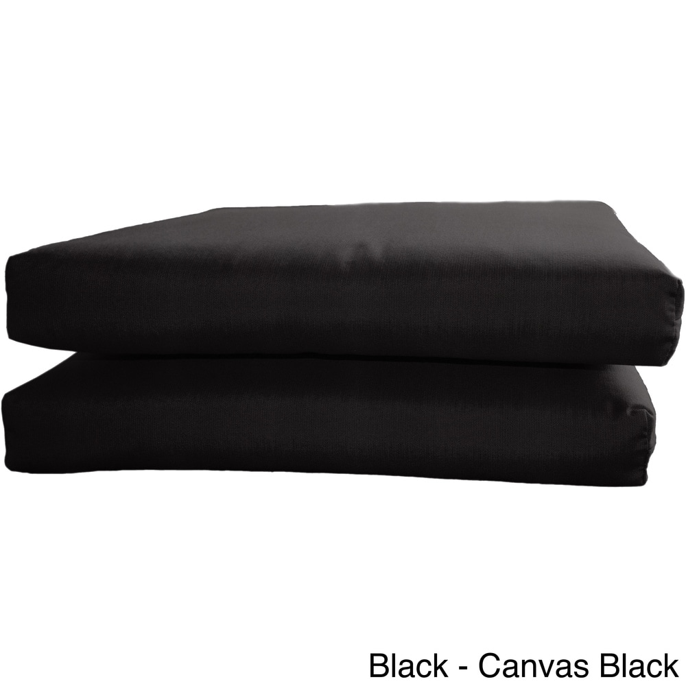 Sunbrella Designer KnifeEdge Seat Cushions (Set of 2)