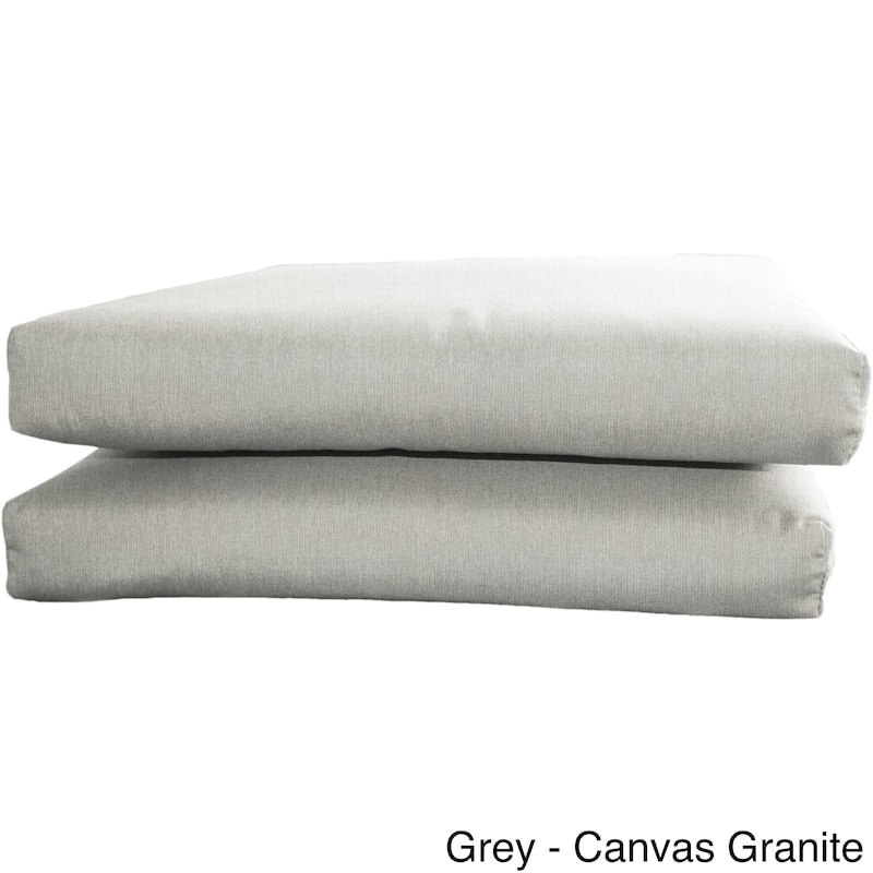 Sunbrella Designer KnifeEdge Seat Cushions (Set of 2)