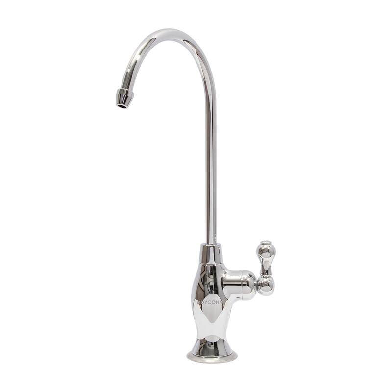 Dyconn DYRO905 Drinking Water Faucet for RO Filtration System - Chrome/Clear