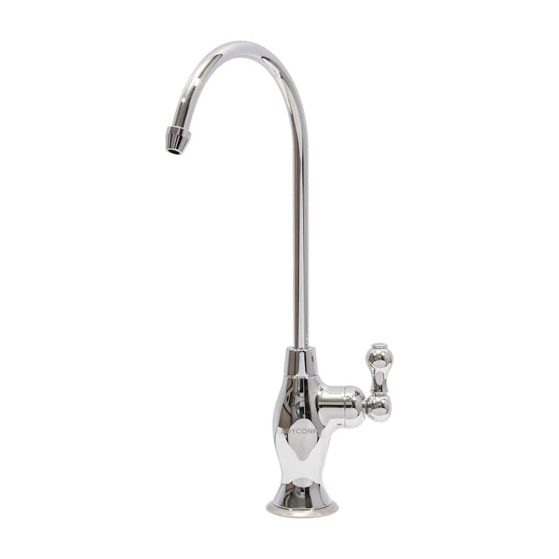 Dyconn DYRO905 Drinking Water Faucet for RO Filtration System - Chrome/Clear