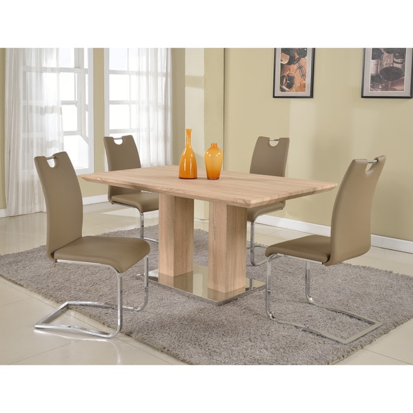 Christopher Knight Home Jocelyn Light Oak Dining Set Of 5 Christopher Knight Home Jocelyn Light Oak Dining Set Of 5