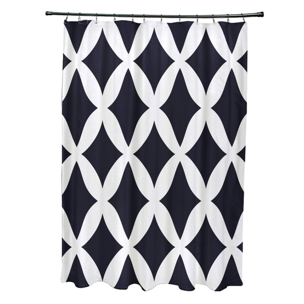 Lattice Pattern Shower Curtain