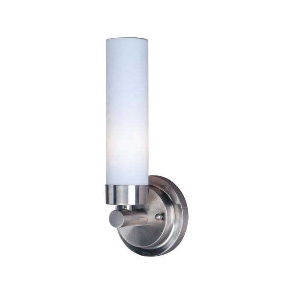 Maxim Cilandro Nickel Steel 1-light Wall Sconce