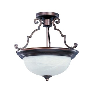 Essentials 2-Light Semi-Flush Mount