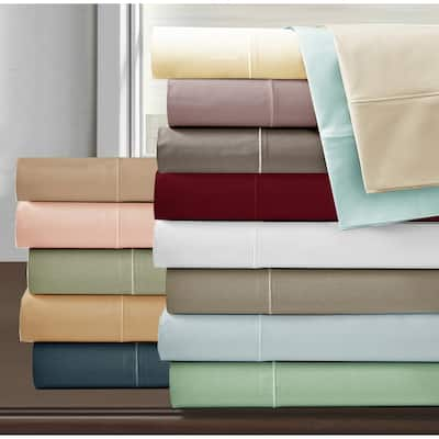 Luxury Egyptian Cotton 800 Thread Count Sateen Weave Ultra Soft Bed Sheet Set