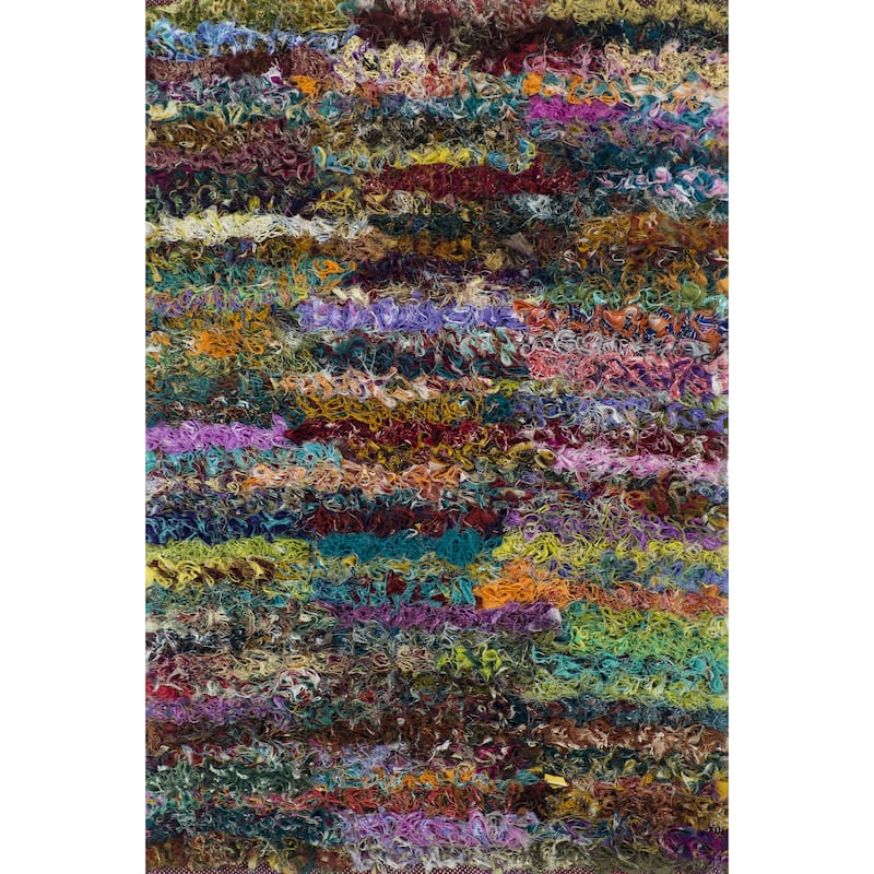 Alexander Home Payton Boho Shag Hand-Woven Rug
