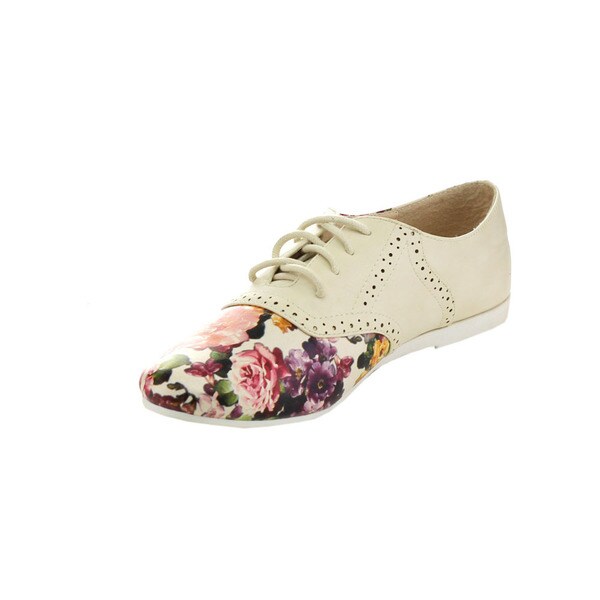 Floral Oxfords - Overstock - 9914857