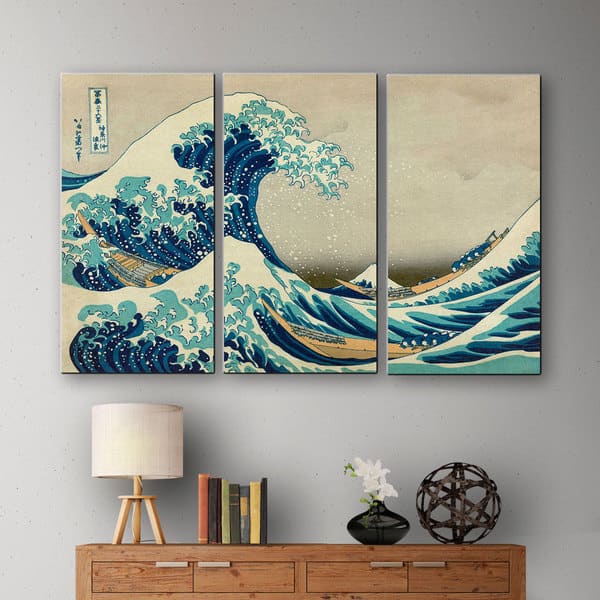 The Great Wave - Katsushika Hokusai - Paint by Numbers