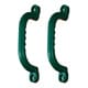 preview thumbnail 11 of 12, Gorilla Playsets Plastic Safety Handles (Set of 2) Green
