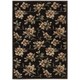preview thumbnail 7 of 22, Nourison Cambridge Area Rug 5'3" x 7'4" - Black - Rectangle