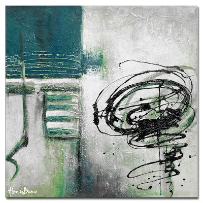 Inkd XIX' Abstract Wrapped Canvas Wall Art