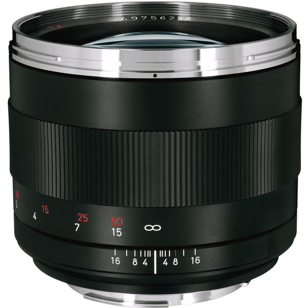 Zeiss Telephoto 85mm f/1.4 ZE Planar T* Manual Focus Lens for Canon