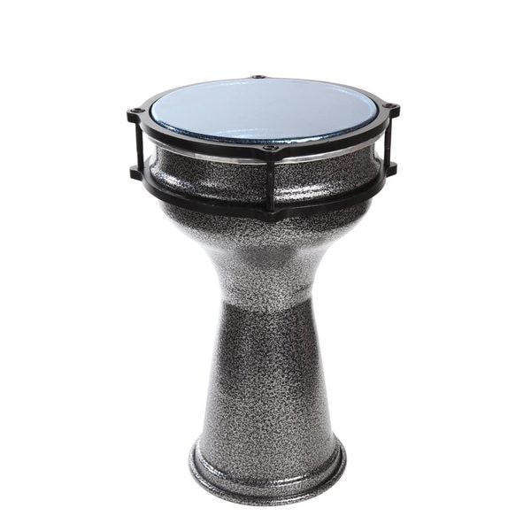Shop Handmade X8 Drums Aluminum Silvertone Darbuka Drum (Taiwan) Free