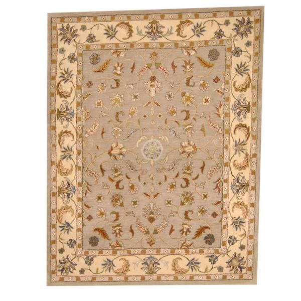 Shop Herat Oriental Indo Handtufted Persian Isfahan Design Wool Rug (8